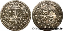 SPAIN - KINGDOM OF SPAIN - PHILIP V OF BOURBON 4 Reales 1718 Séville