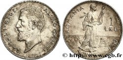 ROUMANIE 1 Leu Charles Ier 1912  TTB+ 