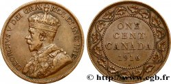 KANADA 1 Cent Georges V 1916 