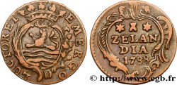 NETHERLANDS - UNITED PROVINCES 1 Duit Zélande 1788 