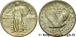 ÉTATS-UNIS D&nbsp;AMÉRIQUE 1/4 Dollar Liberty 1917 Denver