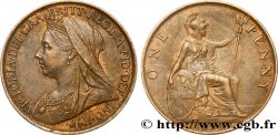 UNITED KINGDOM 1 Penny Victoria “Old Head” 1899 