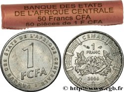 CENTRAL AFRICAN STATES Rouleau de 50 monnaies de 1 Franc CEMAC 2006 Paris