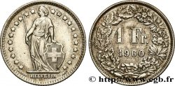 SWITZERLAND 1 Franc Helvetia 1960 Berne 