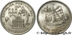 PORTOGALLO 200 Escudos Établissement portugais de Macao en 1557 1996 