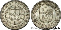 MOZAMBIQUE 20 Escudos colonie portugaise du Mozambique 1971 