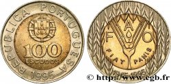 PORTOGALLO 100 Escudos 50e anniversaire de la fondation de la FAO 1995 