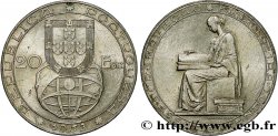PORTUGAL 20 Escudos 25e anniversaire de la réforme financière 1953 