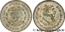 MEXICO 1 Peso Jose Morelos y Pavon 1958 Mexico