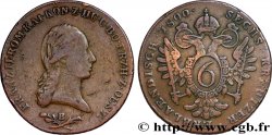 AUSTRIA 6 Kreuzer François II 1800 Kremnitz