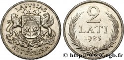 LATVIA 2 Lati emblème 1925 Londres AU 