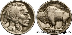 ÉTATS-UNIS D AMÉRIQUE 5 Cents Tête d’indien ou Buffalo 1925 Philadelphie