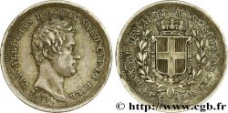 ITALIE - ROYAUME DE SARDAIGNE 25 Centesimi Charles Albert 1833 Turin