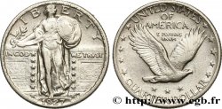 ÉTATS-UNIS D&nbsp;AMÉRIQUE 1/4 Dollar Liberty 1927 Philadelphie