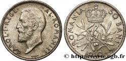 RUMANIA 50 Bani Charles Ier 1910 