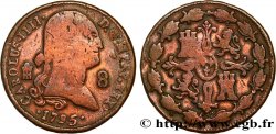 ESPAGNE 8 Maravedis Charles IIII 1795 Ségovie