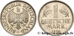 DEUTSCHLAND 1 Mark 1954 Karlsruhe