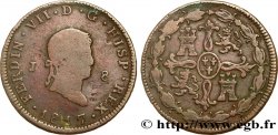 ESPAGNE 8 Maravedis Ferdinand VII 1817 Jubia