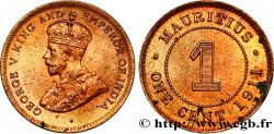 MAURITIUS 1 Cent Georges V 1911 