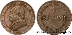 VATICAN ET ÉTATS PONTIFICAUX 1 Soldo an XXI  1867 Rome