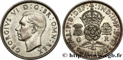 UNITED KINGDOM 1 Florin (2 Shillings) Georges VI 1946 