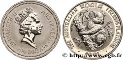 AUSTRALIA - ELISABETH II 100 Dollars Proof koala 1991 