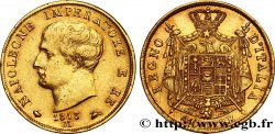 ITALIEN - Königreich Italien - NAPOLÉON I. 40 Lire 1813 Milan