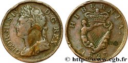 IRELAND REPUBLIC 1/2 Penny Georges IV 1823 