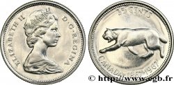 CANADá 25 Cents centenaire de la Confédération 1967 Ottawa SC 