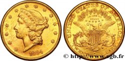 ÉTATS-UNIS D&nbsp;AMÉRIQUE 20 Dollars &nbsp;Liberty&nbsp; 1884 San Francisco SUP 
