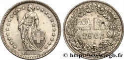 SVIZZERA  2 Francs Helvetia 1964 Berne