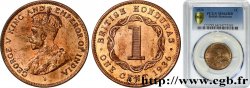 HONDURAS BRITANNIQUE 1 Cent Georges V 1936 