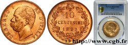 ITALIA 10 Centesimi Humbert Ier 1893 Birmingham