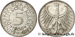 ALEMANIA 5 Mark aigle héraldique 1966 Munich