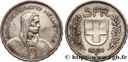 SUIZA 5 Francs Berger des alpes 1931 Berne - B