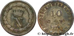 ITALIE - ROYAUME D ITALIE - NAPOLÉON Ier 10 Centesimi 1810 Milan