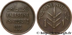 PALESTINE 1 Mil 1927 