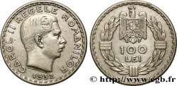 RUMÄNIEN 100 Lei Charles II 1932 