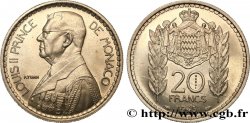 MONACO Essai de 20 Francs Turin Louis II 1945 Paris