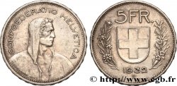 SWITZERLAND 5 Francs Berger des Alpes 1932 Berne
