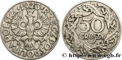 POLAND 50 Groszy 1923 Varsovie