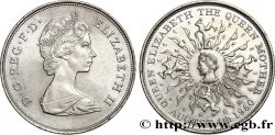 UNITED KINGDOM 25 New Pence (1 Crown) 80e anniversaire de la reine mère 1980 