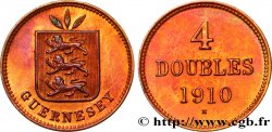 GUERNESEY 4 Doubles 1910 Heaton