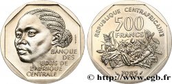 CENTRAL AFRICAN REPUBLIC Essai de 500 Francs 1985 Paris