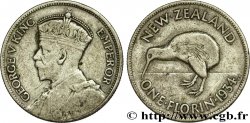 NOUVELLE-ZÉLANDE 1 Florin Georges V / kiwi 1934  TB 