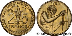 STATI DI L  AFRICA DE L  OVEST 25 Francs BCEAO 1980 Paris
