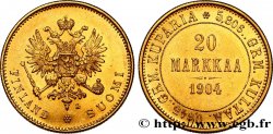FINLANDE - GRAND-DUCHÉ - NICOLAS II 20 Markkaa - administration Russe 1904 Helsinki SPL 