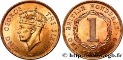 HONDURAS BRITANNICO 1 Cent Georges VI 1949  MS 