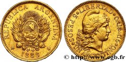 ARGENTINE - RÉPUBLIQUE ARGENTINE Argentino 1888  TTB+ 