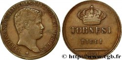 ITALIE - ROYAUME DES DEUX-SICILES 10 Tornesi Ferdinand II 1831 Naples SUP/TTB+ 